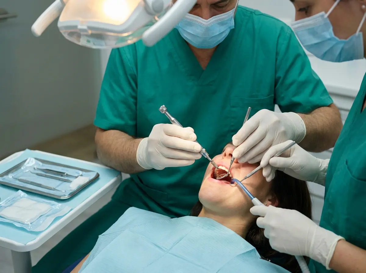 Chirurgie dentaire au cabinet Giboin Clemenceau