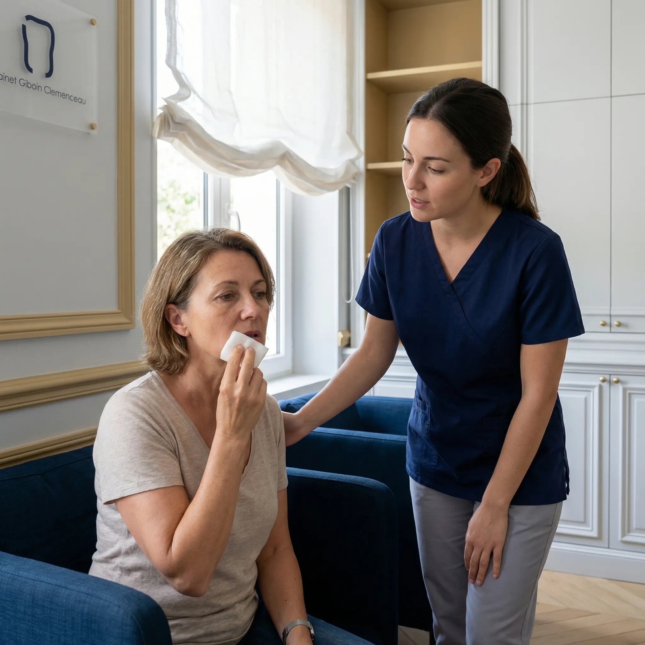 dent cassée ou fêlée