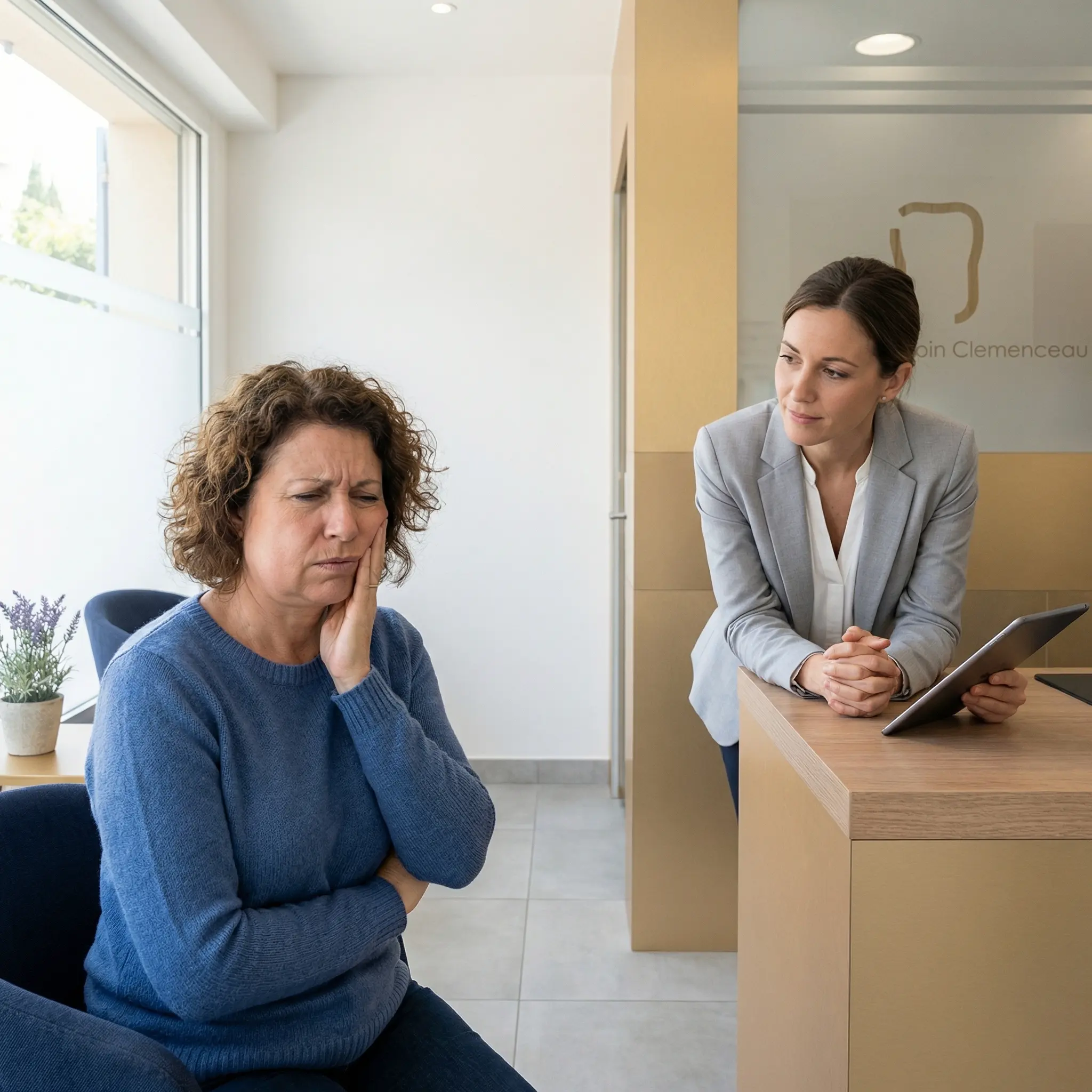 infection ou abcès dentaire
