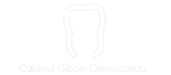 logo cabinet dentaire giboin white