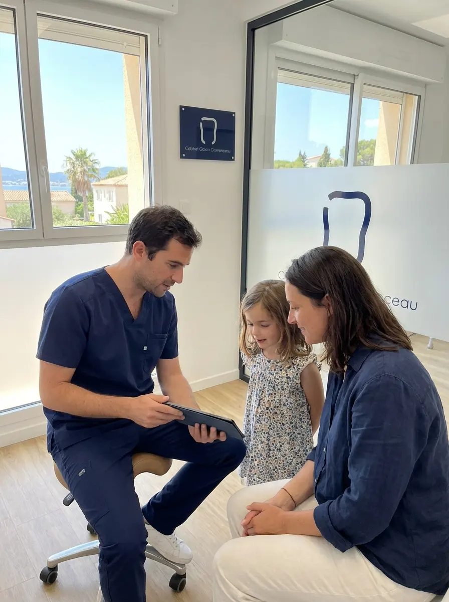 enfant peur dentiste sanary